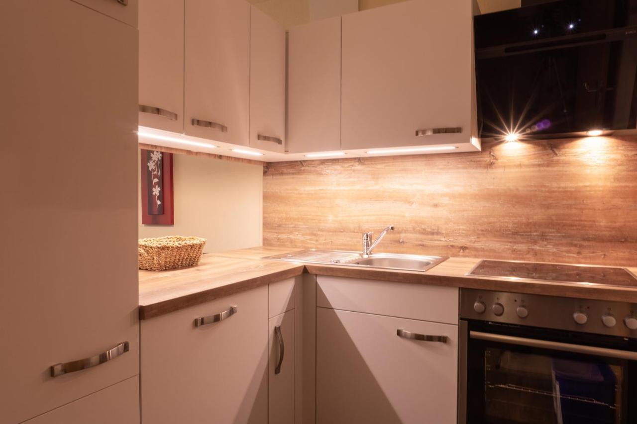 Apartmán Gaestehaus Woetzer Und Landhaus Stocka Grän Exteriér fotografie